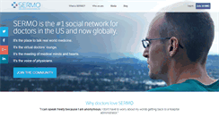 Desktop Screenshot of clients.sermo.com